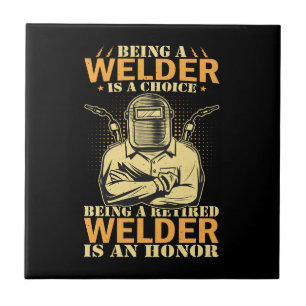 Vector zijn een lasser is een keuze als een gepens tegeltje