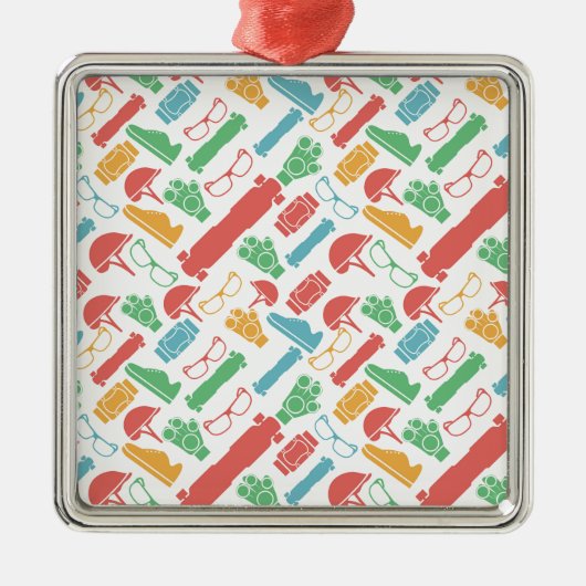 Vectorachtergrond voor accessoires voor drijvende  metalen ornament (Voorkant)