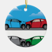 Vectoren van autowrakken keramisch ornament (Voorkant)