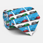 Vectoren van autowrakken stropdas (Opgerold)