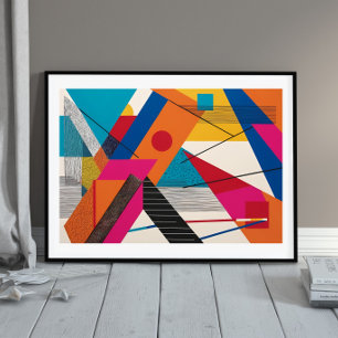 Vectoren van Moderne Expressie Poster