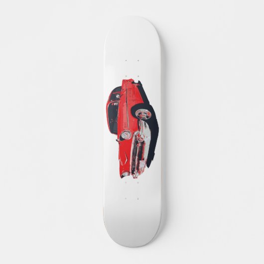 Vectorillustratie Chevy Bel Air Skateboard (Voorkant)