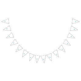 Vectorillustratie van een lotusbloem, met vlaggetjes