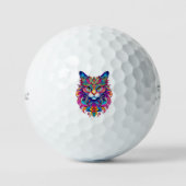 Vectorkat Golfballen (Voorkant)