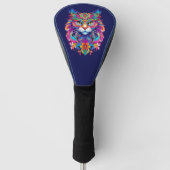 Vectorkat Golfheadcover (Voorkant)