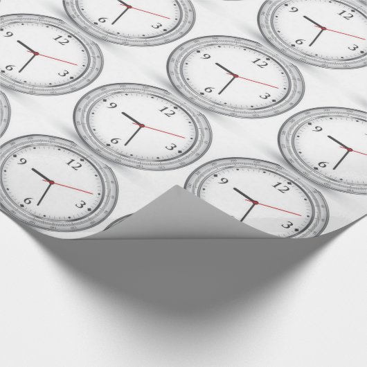 Vectorklokontwerp Cadeaupapier (Hoek)