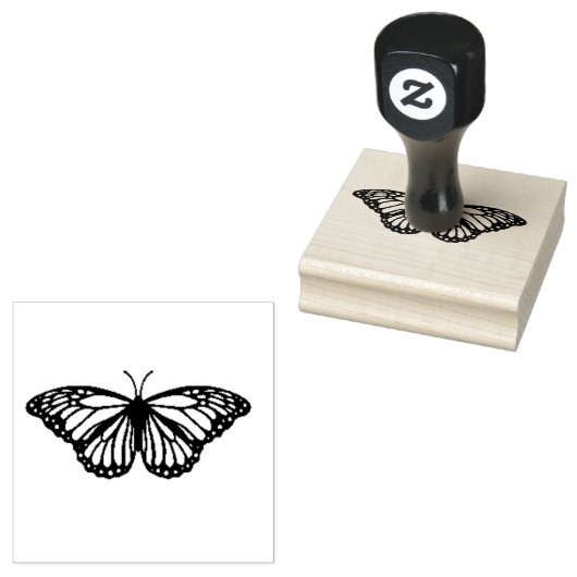 vectorontwerp vlinder rubberstempel (Gestempeld)