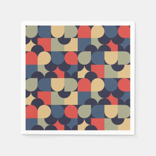 vectorpatroon servet (Voorkant)