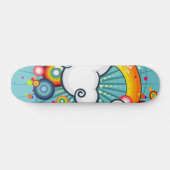 vectorregenboog persoonlijk skateboard (Horizontaal)