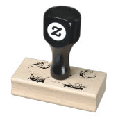 Vectorstijl waterspatten rubberstempel (Stempel)