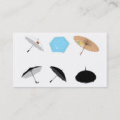 vectorvaco_09101901_umbrella_vectors_large, Nam... Visitekaartje (Achterkant)