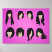 vectorvaco_09102001_hair_style_large poster (Voorkant)