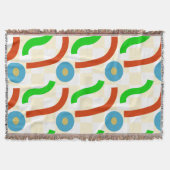 Vectorvormen naadloos patroon deken (Voorkant)