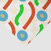 Vectorvormen naadloos patroon tissuepapier (Detail)