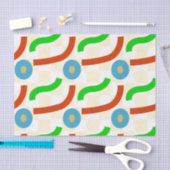 Vectorvormen naadloos patroon tissuepapier (Craft)