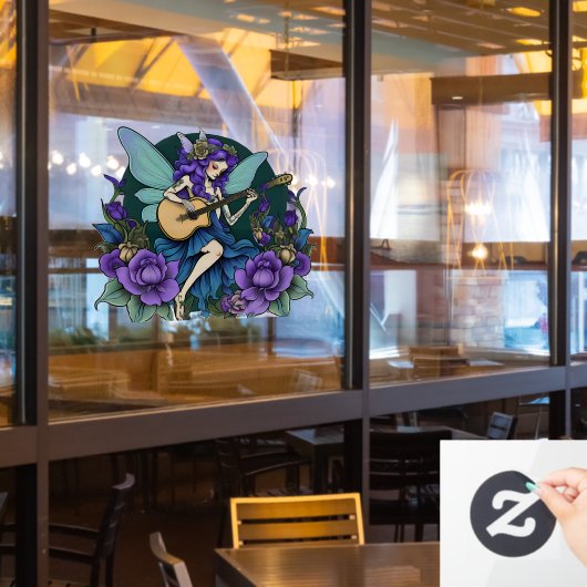 Ved ava raamsticker (Restaurant Raam)