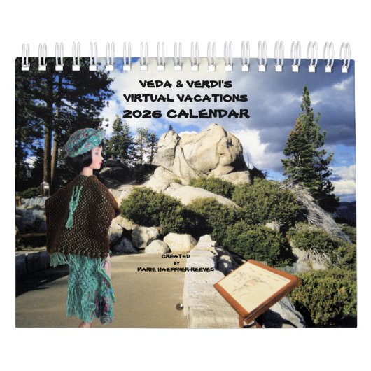 VEDA & VERDI'S VIRTUAL VACATIONS 2026 CALENDAR KALENDER (Hoes)