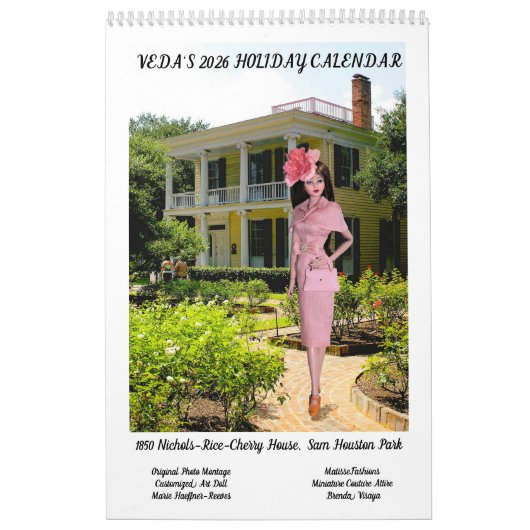 Veda's 2026 MatisseFashion Holiday Calendar Kalender (Hoes)