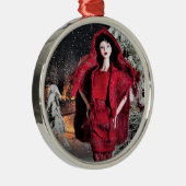 Veda's handgeweven Mode kerstversiering Metalen Ornament (Rechts)