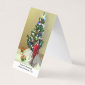Veda's kerstboom kaart (Voorkant)