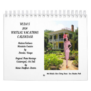 Veda's virtuele vakanties in MatisseFashions 2024 Kalender
