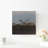 Vedauwoo Clock Vierkante Klok (Huis)