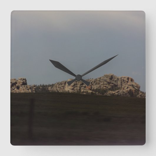 Vedauwoo Clock Vierkante Klok (Voorkant)