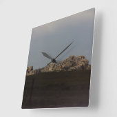 Vedauwoo Clock Vierkante Klok (Hoek)