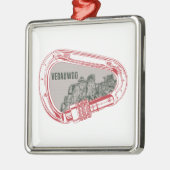 Vedauwoo Klibing Carabiner Metalen Ornament (Links)