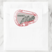 Vedauwoo Klibing Carabiner Rechthoekige Sticker (Tas)