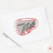 Vedauwoo Klibing Carabiner Rechthoekige Sticker (Envelop)