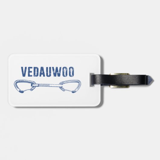 Vedauwoo-klimloop Bagagelabel (Achterkant horizontaal)