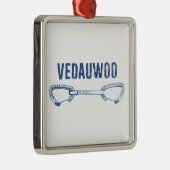 Vedauwoo-klimloop Metalen Ornament (Rechts)