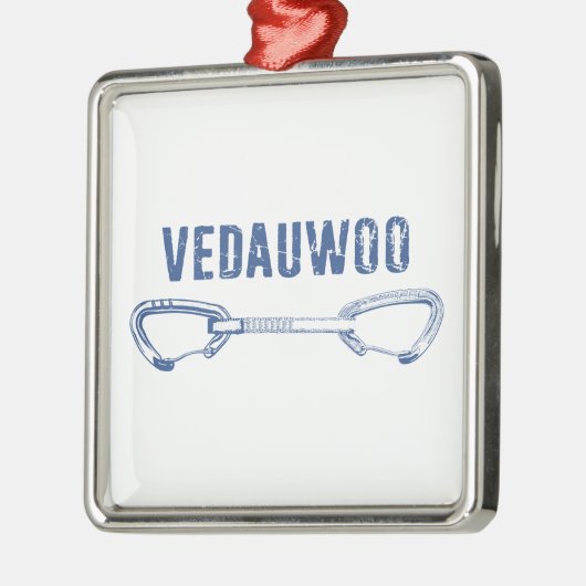Vedauwoo-klimloop Metalen Ornament (Links)
