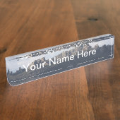 Vedauwoo Name Bord Naambordje (Zijkant)