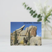Vedauwoo, Wyoming Briefkaart (Staand voorkant)