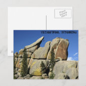 Vedauwoo, Wyoming Briefkaart (Voorkant / Achterkant)