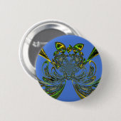 Veder Vis Ronde Button 5,7 Cm (Voorkant /achterkant)