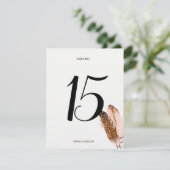 Veder Watervlakt Kaart met Nummer (Staand voorkant)