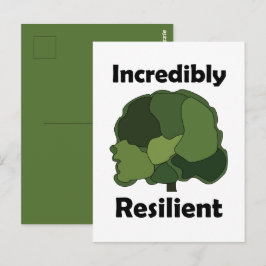 Vederboom Incredibil Resistent Inspirerend Briefkaart