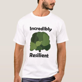 Vederboom Incredibilis Veerkrachtig Inspirerend T-shirt