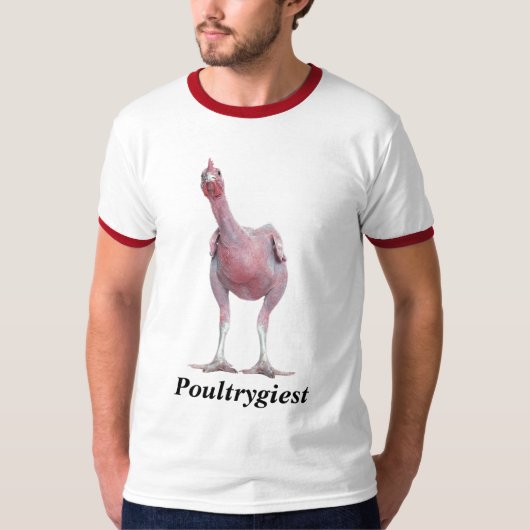 vederloze kip, Poultrygiest T-shirt (Voorkant)