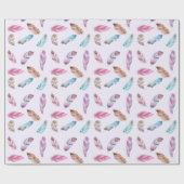 vederpakpapier cadeaupapier (Vlak)