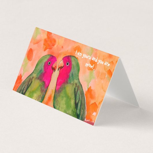 vedervogels kaart (Voorkant)