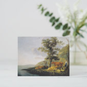 Vee bij een rivier  Aelbert Cuyp   Briefkaart (Staand voorkant)
