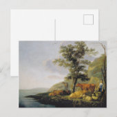 Vee bij een rivier  Aelbert Cuyp   Briefkaart (Voorkant / Achterkant)