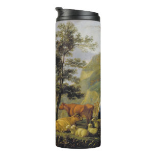 Vee bij een rivier Aelbert Cuyp Thermosbeker