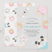 vee doneert virtuele verjaardagsfeestje kaart (Voorkant / Achterkant)