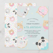 vee doneert virtuele verjaardagsfeestje kaart (Voorkant / Achterkant)