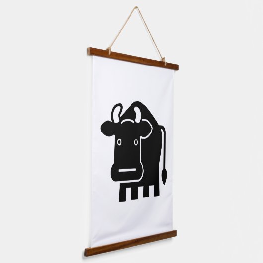 vee hangend wandkleed (Gebogen)